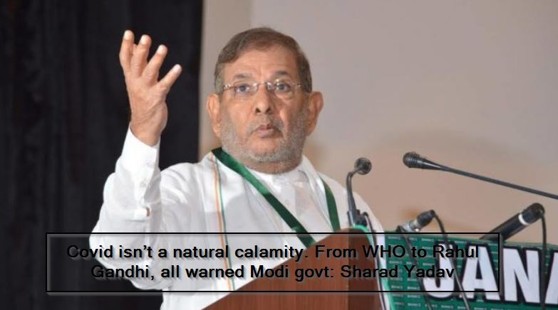 Covid isn't a natural calamity. From WHO to Rahul Gandhi, all warned Modi govt_