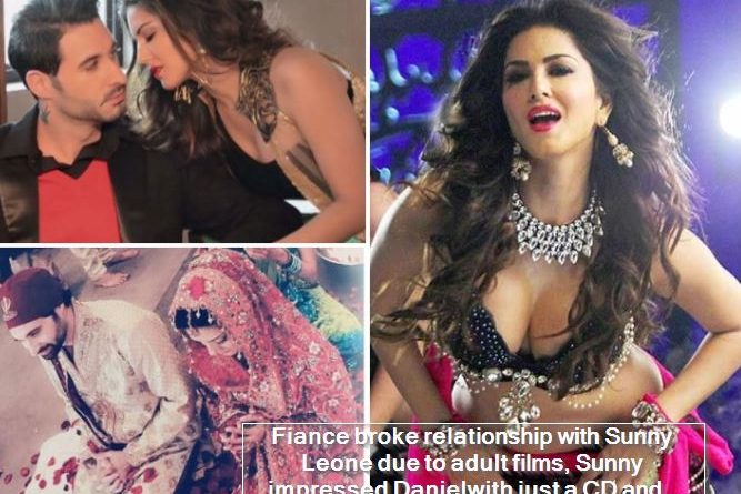 Fiance broke relationship with Sunny Leone due to adult films, Sunny impressed Danielwith just a CD and they got hitched