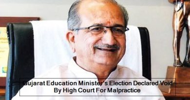 Gujarat Education Minister Bhupendrasinh Chudasama's Election Declared Void By H