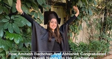 How Amitabh Bachchan And Abhishek Congratulated Navya Naveli Nanda On Her Graduation