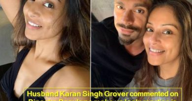 Husband Karan Singh Grover commented on Bipasha Basu's no make up look; reaction is going viral