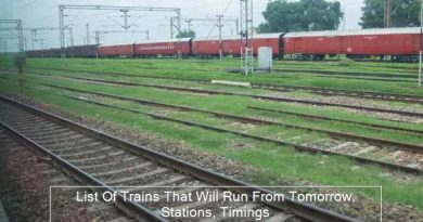IRCTC Booking_ List Of Trains That Will Run From Tomorrow, Stations, Timings