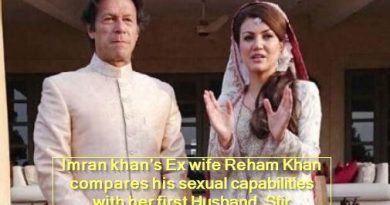 Imran khan's Ex wife Reham Khan compares his sexual capabilities with her first Husband, Stir