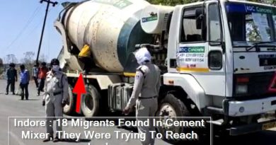Indore - 18 Migrants Found In Cement Mixer, They Were Trying To Reach Lucknow