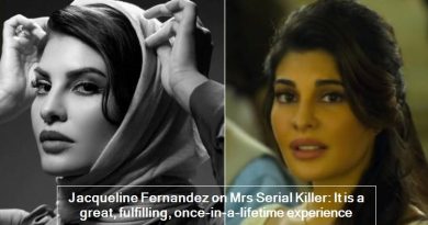 Jacqueline Fernandez on Mrs Serial Killer- It is a great, fulfilling, once-in-a-lifetime experience