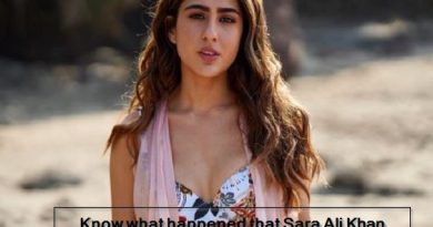 Know what happened that Sara Ali Khan started crying bitterly, see VIDEO