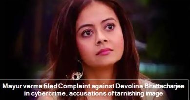 Mayur verma filed Complaint against Devolina Bhattacharjee in cybercrime, accusations of tarnishing image