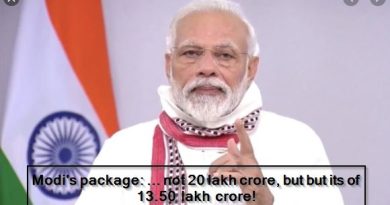 Modi's package ... not 20 lakh crore, but but its of 13.50 lakh crore