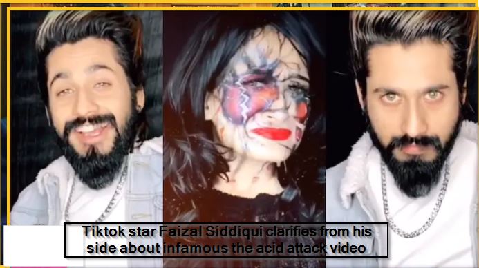 Tiktok Star Faizal Siddiqui Clarifies From His Side About Infamous The Acid Attack Video The State 5114