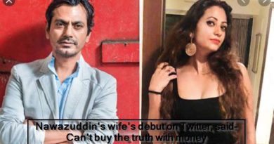 Nawazuddin's wife's debut on Twitter, said- Can't buy the truth with money