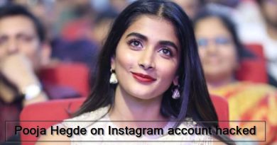 Pooja Hegde on Instagram account hacked