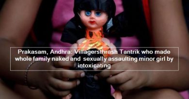 Prakasam, Andhra- Villagers tie priest to pole, thrash him for sexually assaulting minor girl