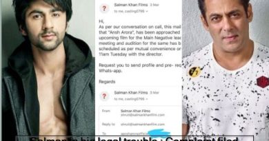 Salman in big legal trouble - Complaint filed against Salman Khan Films, ansh arora