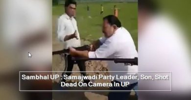 Samajwadi Party Leader Chote Lal Diwaka, Son, Shot Dead On Camera In Uttar Pradesh Sambhal