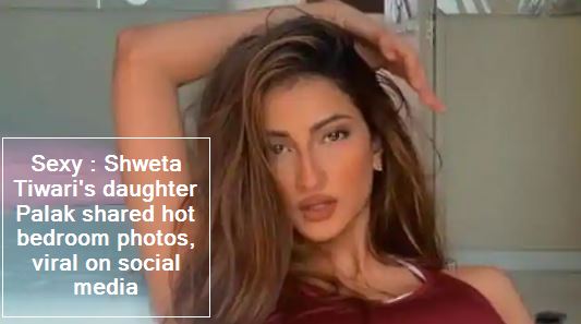 Sexy - Shweta Tiwari's daughter Palak shared hot bedroom photos, viral on social media