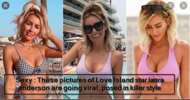 Sexy - These pictures of Love Island star laura anderson are going viral, posed in killer style