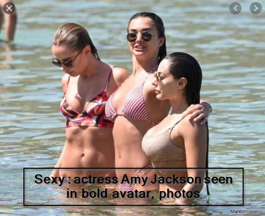Sexy - actress Amy Jackson seen in bold avatar, photos