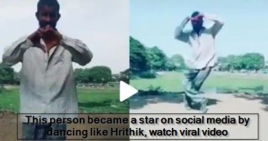 This person became a star on social media by dancing like Hrithik, watch viral video