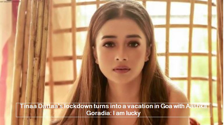 Tinaa Dattaa's lockdown turns into a vacation in Goa with Aashka Goradia_ I am l