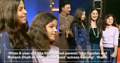 When 8-year-old Alia Bhatt joined parents Soni Razdan and Mahesh Bhatt on reality show, said ‘actress banungi’. Watch