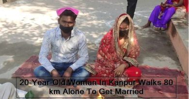 uttar pradesh Kanpur - 20-Year-Old Woman In Kanpur Walks 80 km Alone To Get Married