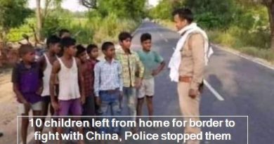 10 children left from home for border to fight with China, Police stopped them