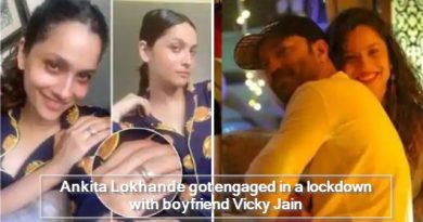 Ankita Lokhande got engaged in a lockdown with boyfriend Vicky Jain