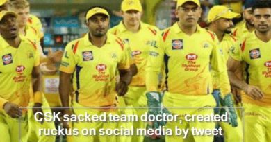 CSK sacked team doctor, created ruckus on social media by tweet