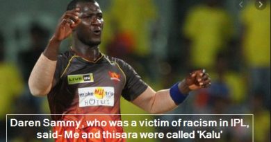 Daren Sammy, who was a victim of racism in IPL, said- Me and thisara were called 'Kalu'