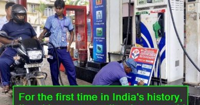 For the first time in India's history, diesel became costlier than petrol