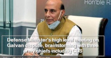 Galvan dispute, rajnath singh high level meeting with CDS and army chiefs