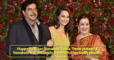 Happy Birthday Sonakshi Sinha - These pictures of Sonakshi with the family are proof of her family priorities