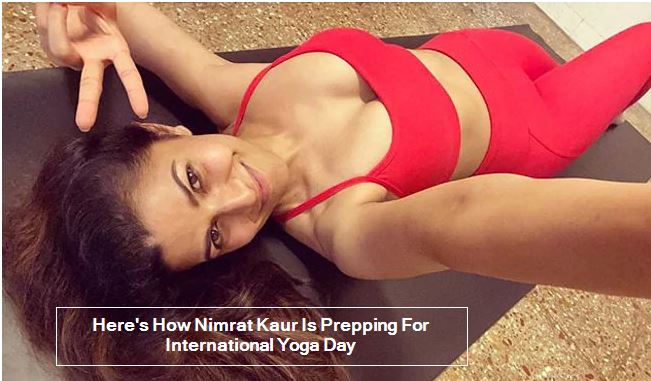 Here's How Nimrat Kaur Is Prepping For International Yoga Day
