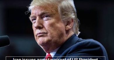 Iran issues arrest warrant of US President Donald Trump