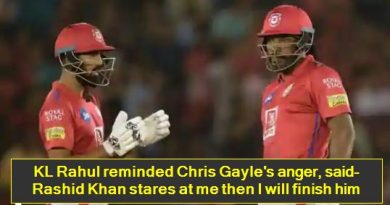 KL Rahul reminded Chris Gayle's anger, said- Rashid Khan stares at me then I will finish him