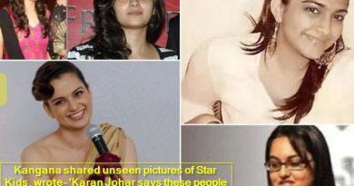 Kangana shared unseen pictures of Star Kids, wrote- 'Karan Johar says these people are good looking'