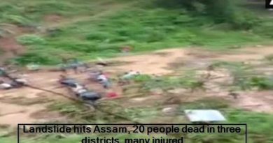 Landslide hits Assam, 20 people dead in three districts, many injured