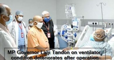 MP Governor Lalji Tandon on ventilator, condition deteriorates after operation