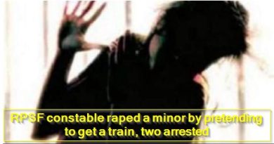 RPSF constable raped a minor by pretending to get a train, two arrested