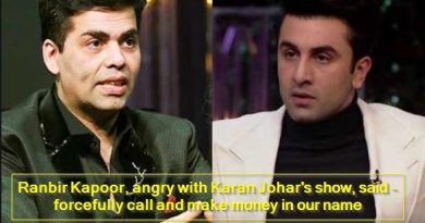 Ranbir Kapoor, angry with Karan Johar's show, said - forcefully call and make money in our name