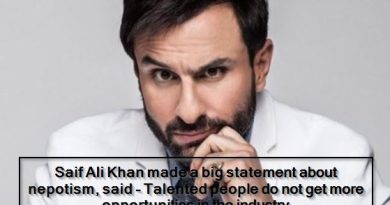 Saif Ali Khan made a big statement about nepotism, said - Talented people do not get more opportunities in the industry