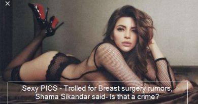 Sexy PICS - Trolled for Breast surgery rumors, Shama Sikandar said- Is that a crime, hot images