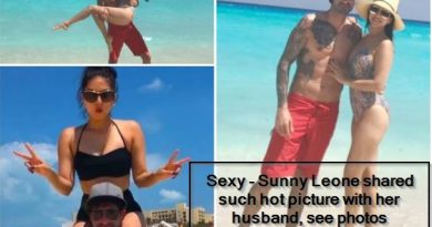 Sexy - Sunny Leone shared such hot picture with her husband, see photos