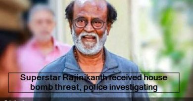 Superstar Rajinikanth received house bomb threat, police investigating