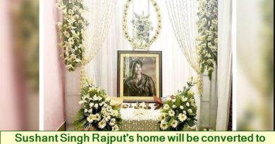 Sushant Singh Rajput's home will be converted to 'Memorial'