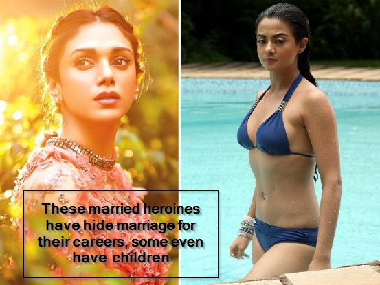 These married heroines have hide marriage for their careers, some even have children