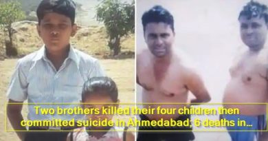 Two brothers killed their four children then committed suicide in Ahmedabad- 6 deaths in family