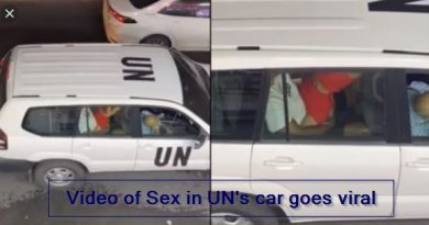 Video of Sex in UN's car goes viral