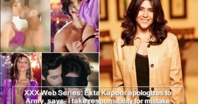 XXX Web Series - Ekta Kapoor apologizes to Army, says- I take responsibility for mistake