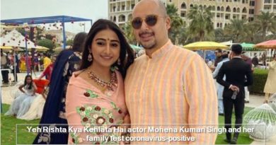 Yeh Rishta Kya Kehlata Hai actor Mohena Kumari Singh and her family test coronavirus-positive